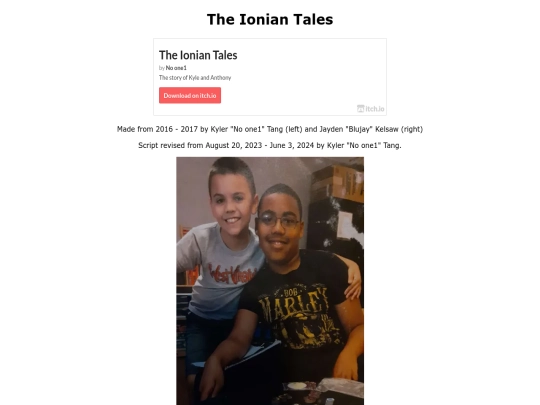 theioniantales screenshot