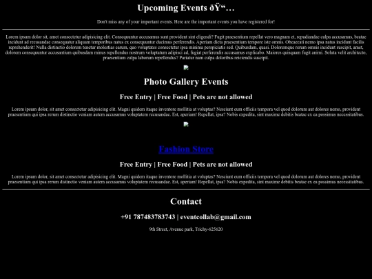 Events/Events screenshot