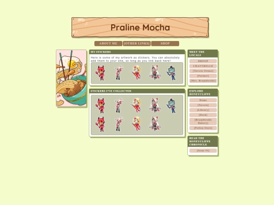 PralineMocha/stickersheet screenshot