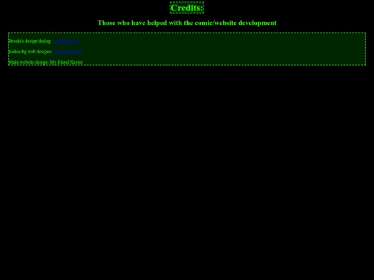Credits screenshot