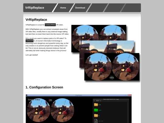 vrripreplace screenshot