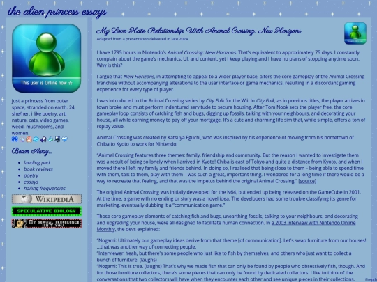 essays screenshot