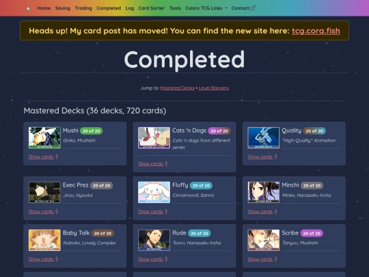completed screenshot