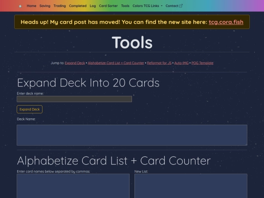 tools screenshot