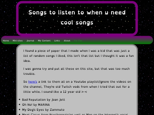 CoolSongs screenshot