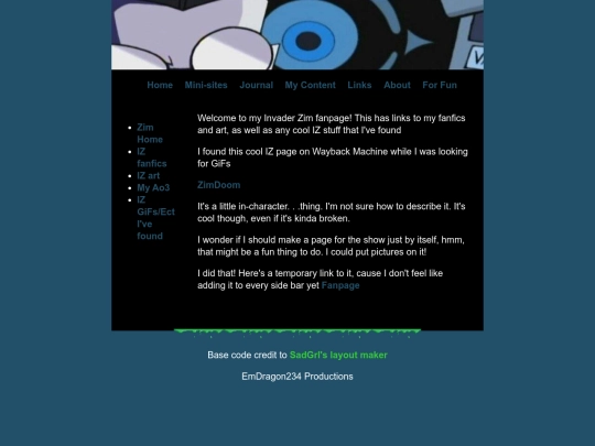 InvaderZim/InvaderZim screenshot