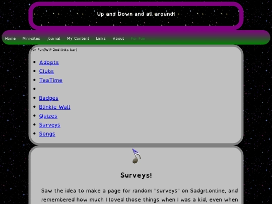 rest-stops/SurveyAnswers screenshot
