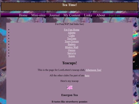 rest-stops/TeaTime screenshot