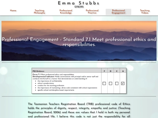 teaching/professional_engagement screenshot