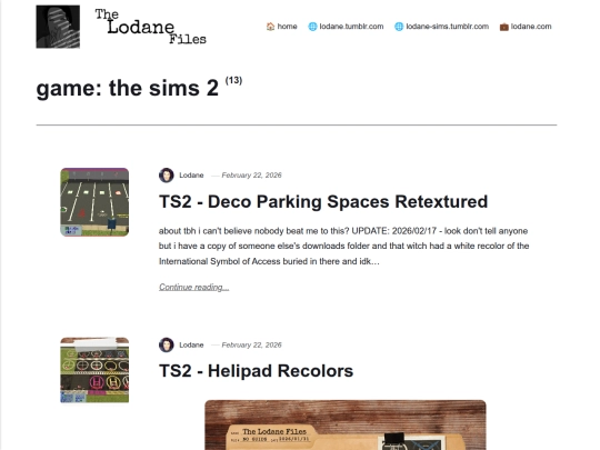 tag/the-sims-2/page/2 screenshot