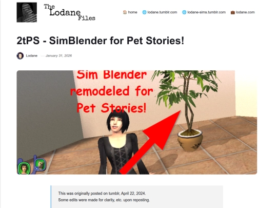 y/pet-stories-simblender screenshot
