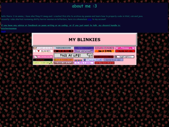 aboutme screenshot