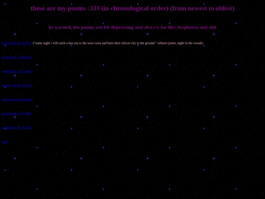 poems screenshot