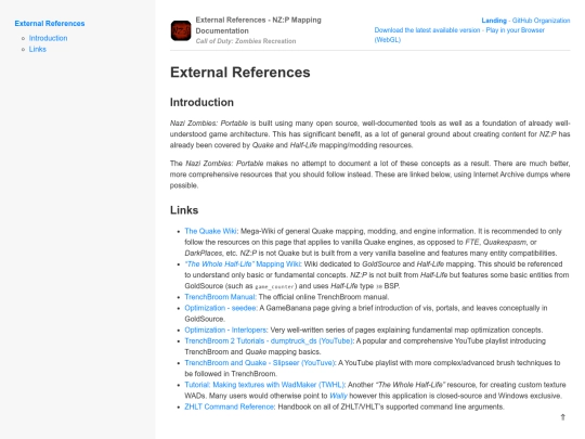 mapping/external-references screenshot