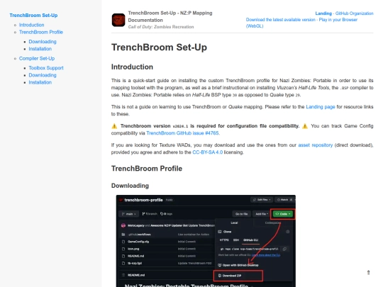 mapping/trenchbroom-setup screenshot