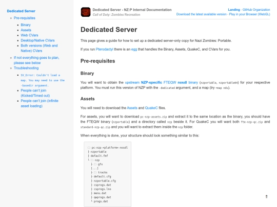 server/server-setup screenshot