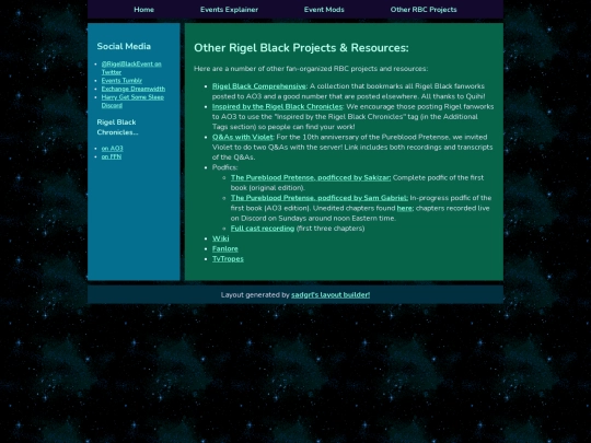 projects screenshot