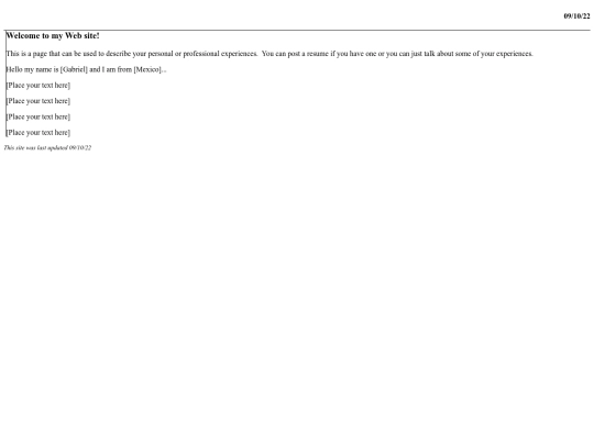 aboutme screenshot