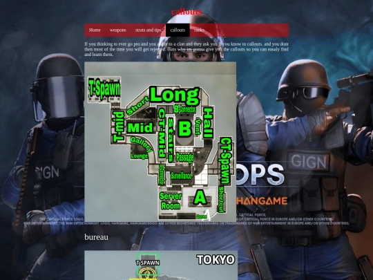 callouts screenshot