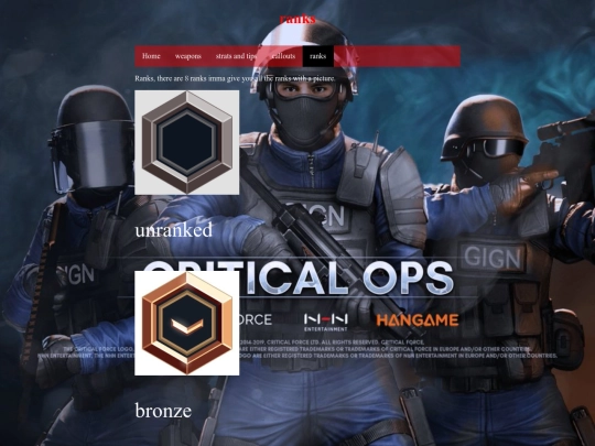 ranks screenshot