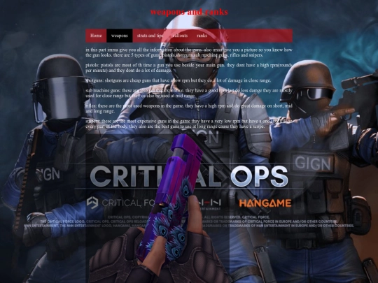 weapons screenshot