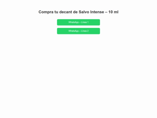 salvointense10ml screenshot