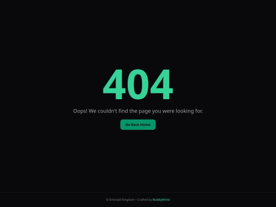 not_found screenshot