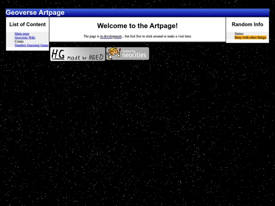 artpage screenshot
