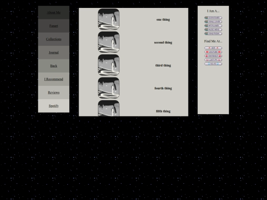 CurrentFavorites screenshot