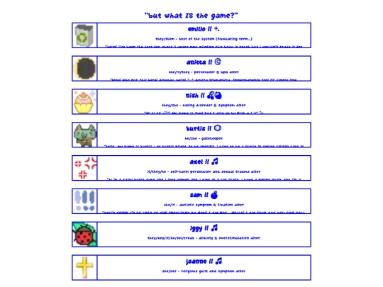 pages/system screenshot
