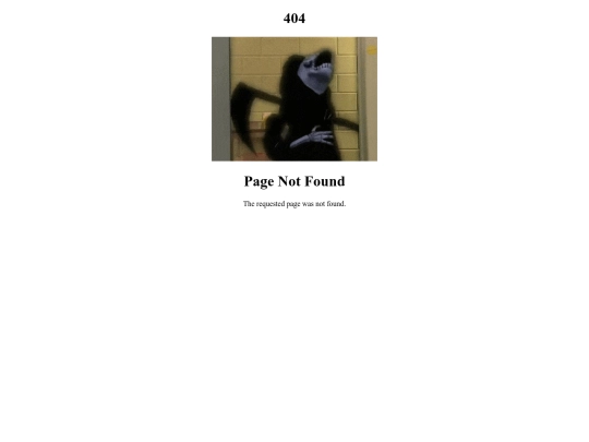 not_found screenshot