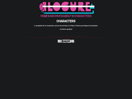characters screenshot