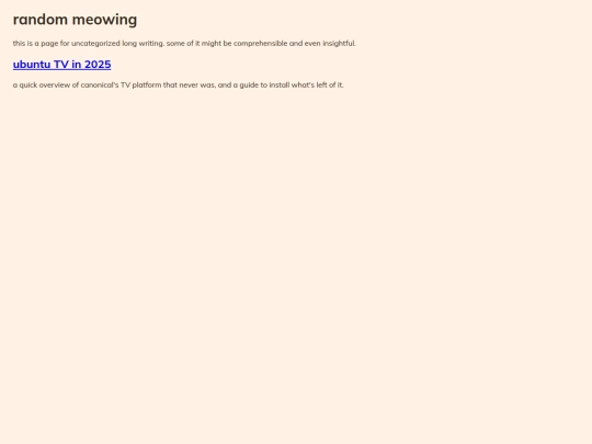 meowing screenshot