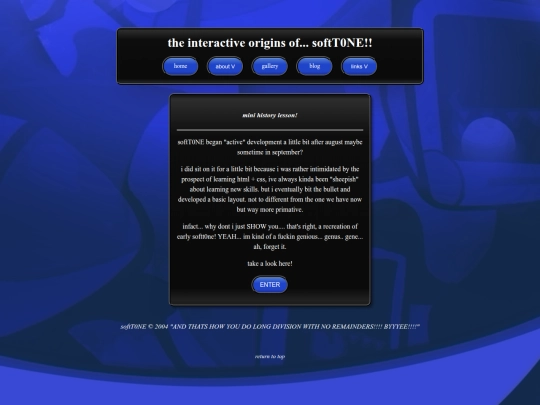 mysite screenshot