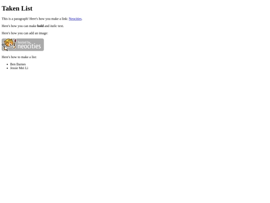 index screenshot