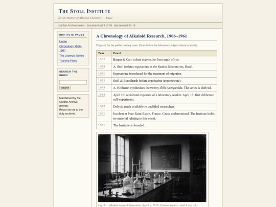 history screenshot