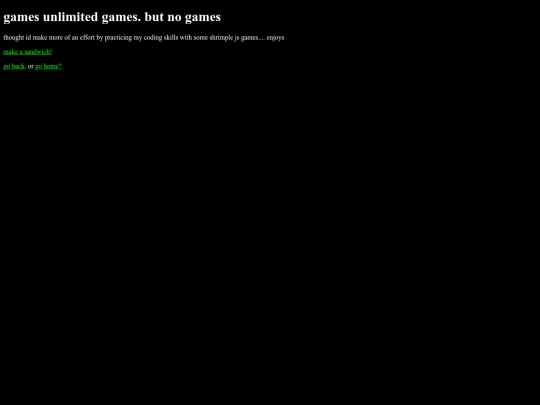 games screenshot