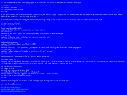 jackaric/epicwebquest/blue/mail screenshot