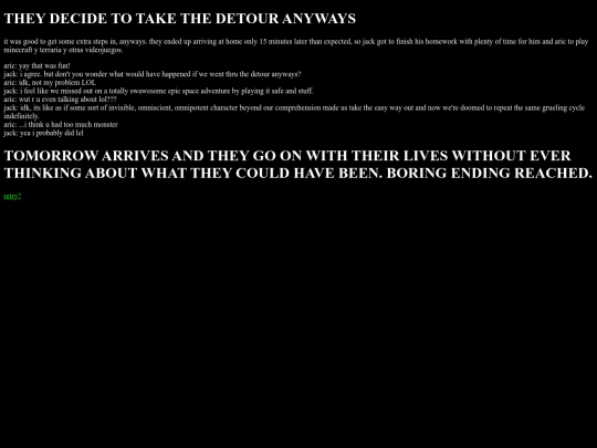 jackaric/epicwebquest/detour screenshot