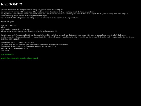 jackaric/epicwebquest/kick screenshot