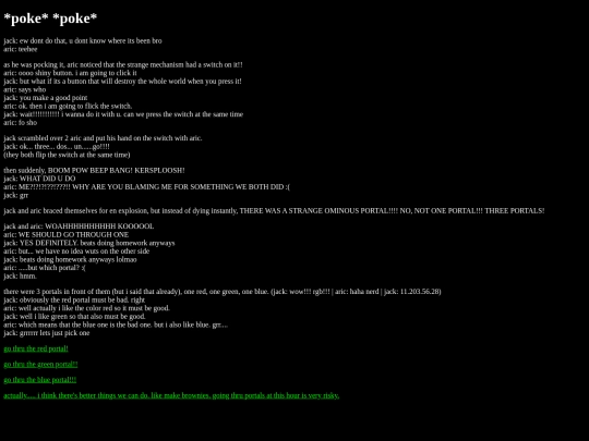 jackaric/epicwebquest/poke screenshot