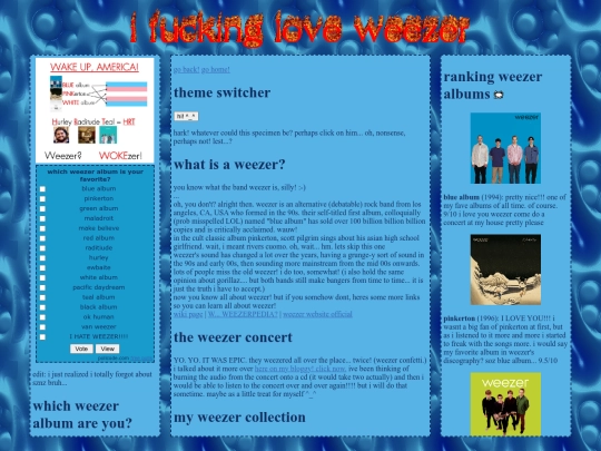 shrines/weezer screenshot