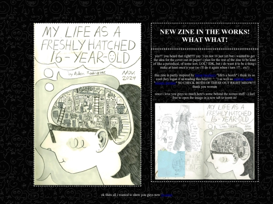 zine/mylife screenshot
