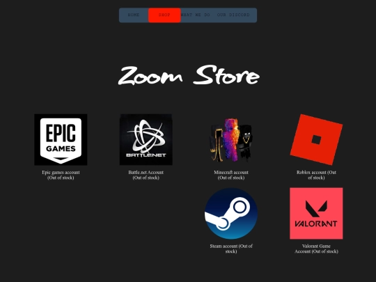 store screenshot