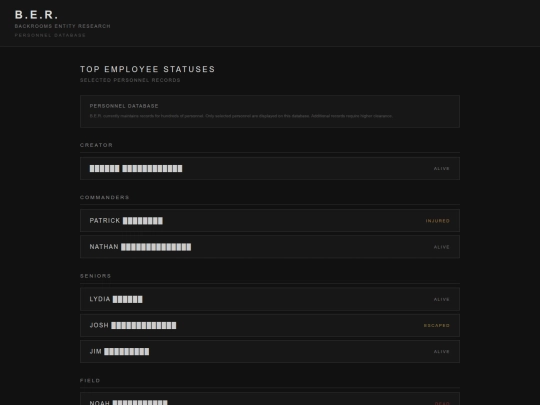 personnel screenshot