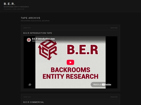 tapes screenshot