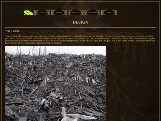 Design screenshot