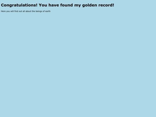 Golden Record/goldenrecord screenshot
