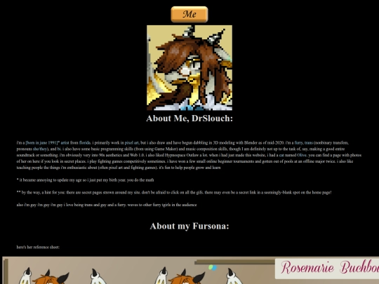 about-me screenshot