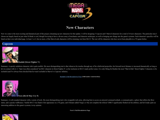 umvc3/umvc3_new_characters screenshot
